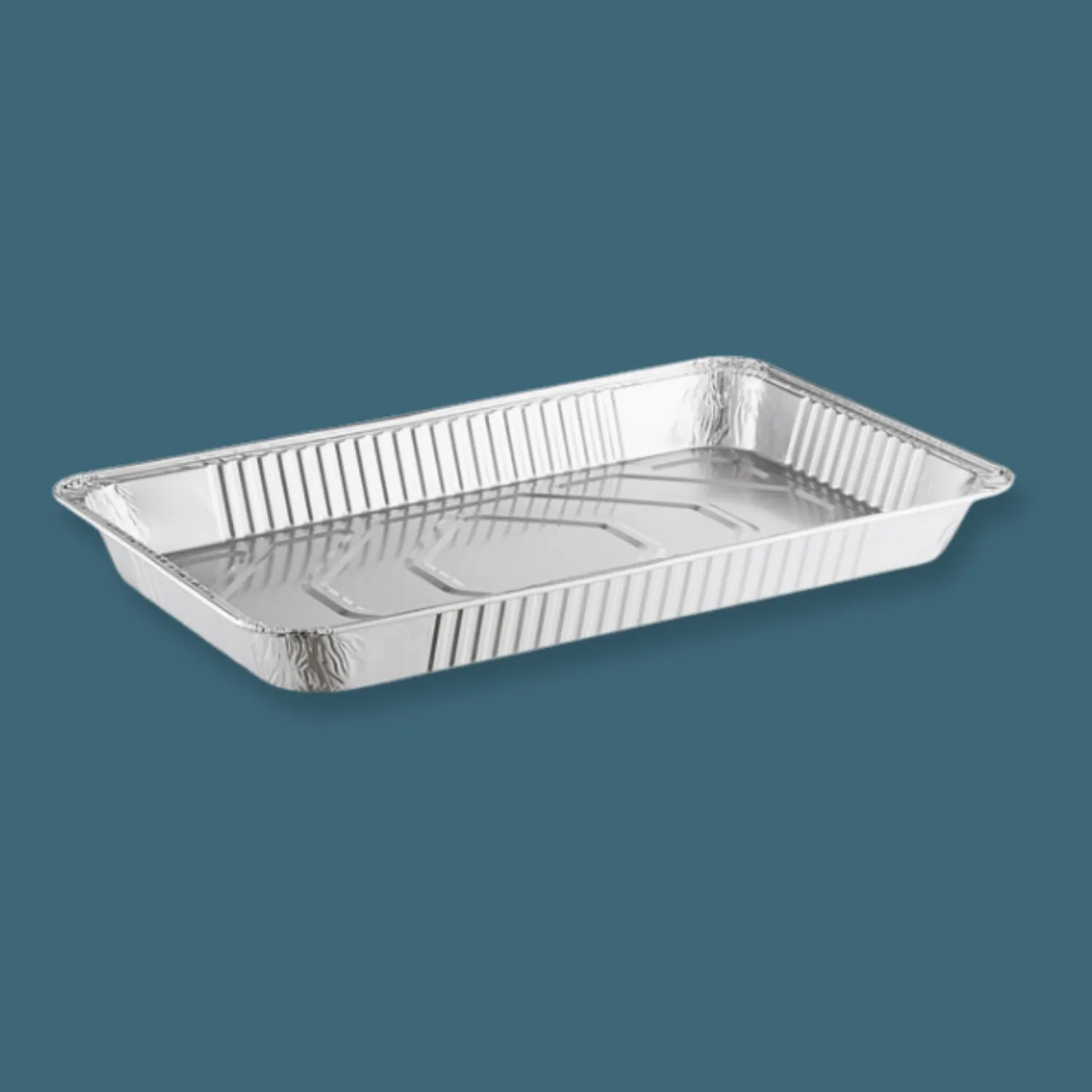 Heavy Duty Full Size Medium Foil Steam Table Pans 2 3/16 Depth [50/Case]