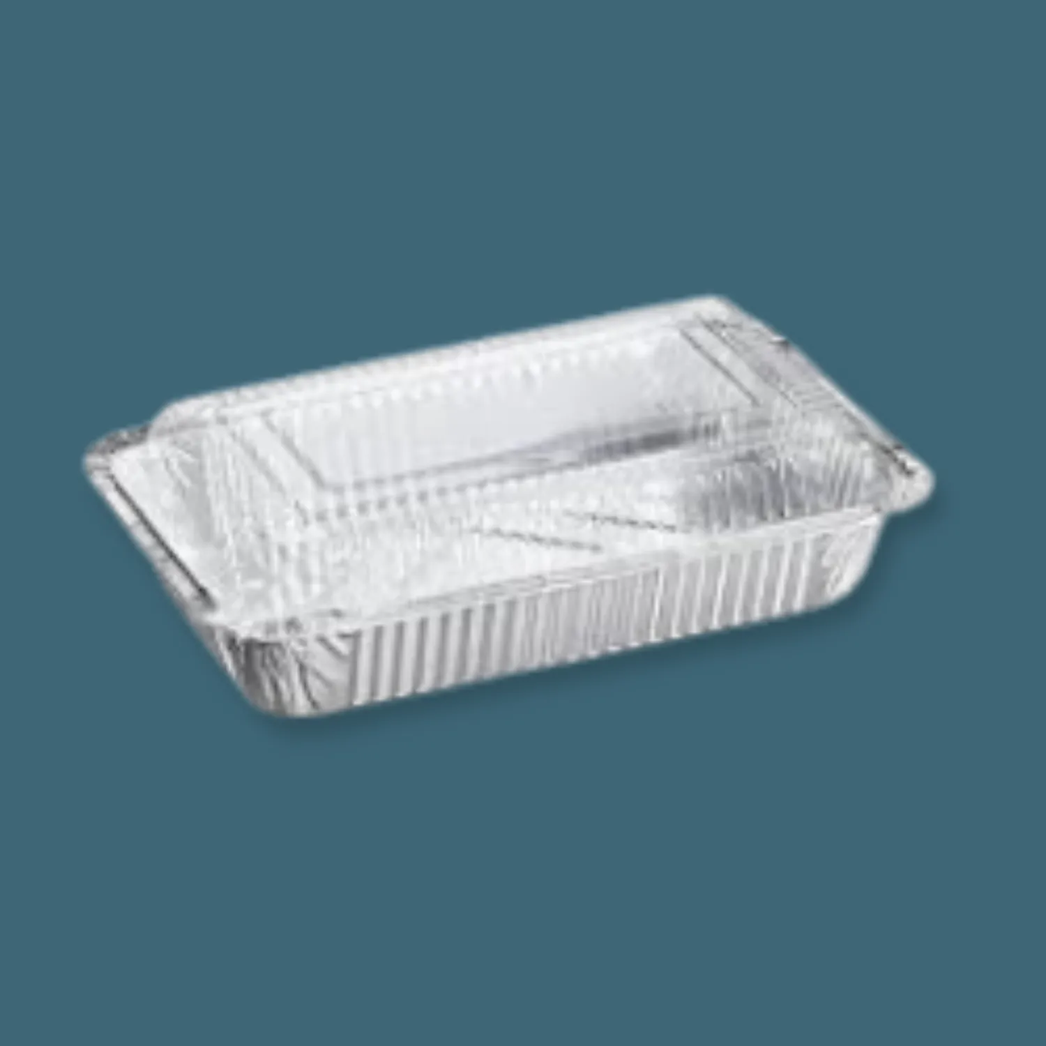 Dome Lid for 2 LB Foil Oblong Take Out Container [500/Case]