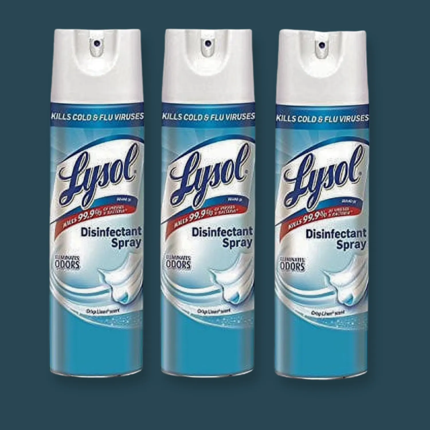 Lysol Disinfectant Spray, Crisp Linen, 19 oz, [3 Pack]