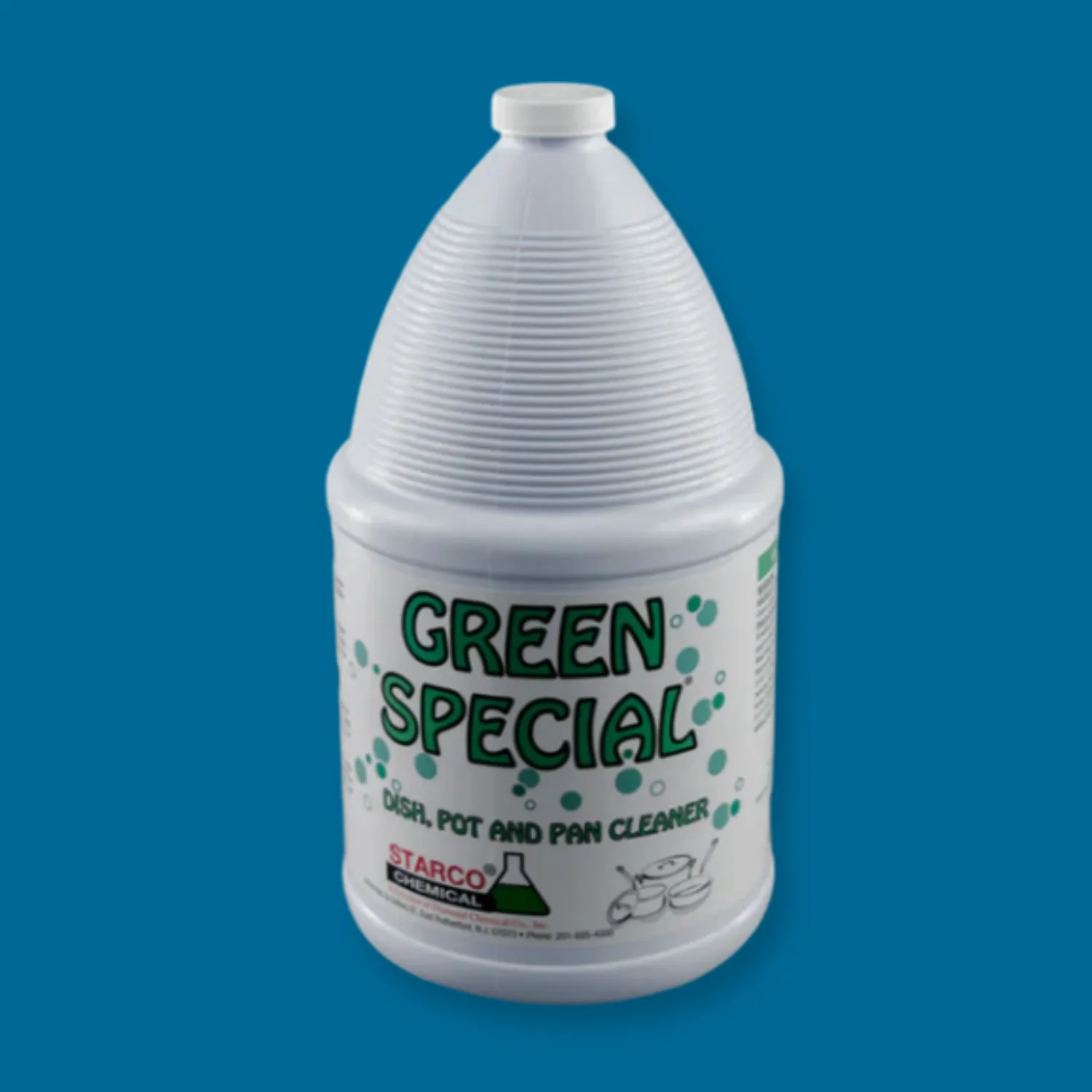 Starco Dish Pot & Pan Cleaner 1 Gallon [4 Pack]