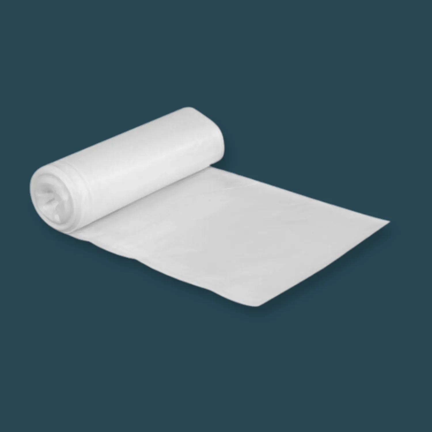 Can Liners 33 Gallon Clear 1.2 Mil [100 Pack]