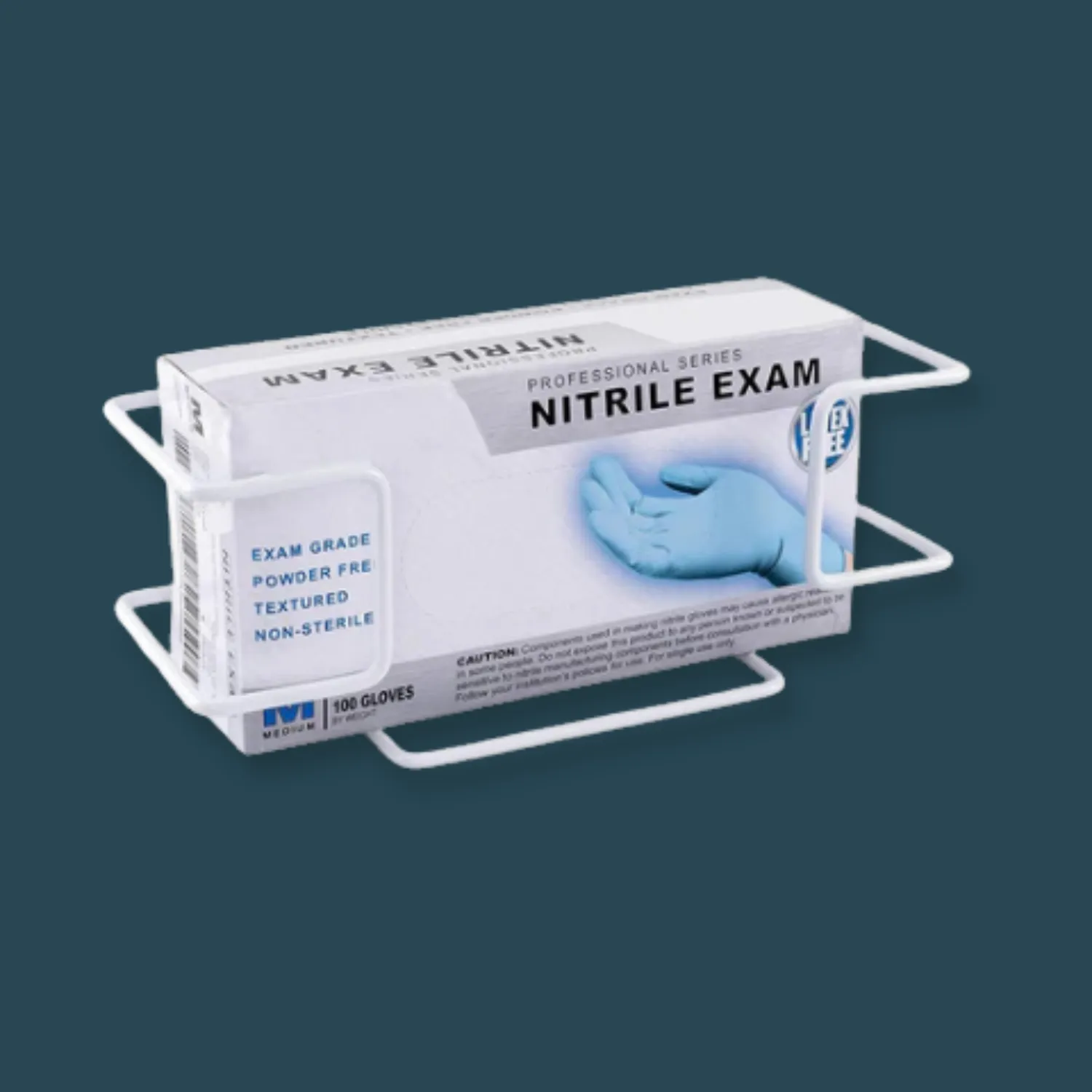 Disposable Glove Box Holder – White