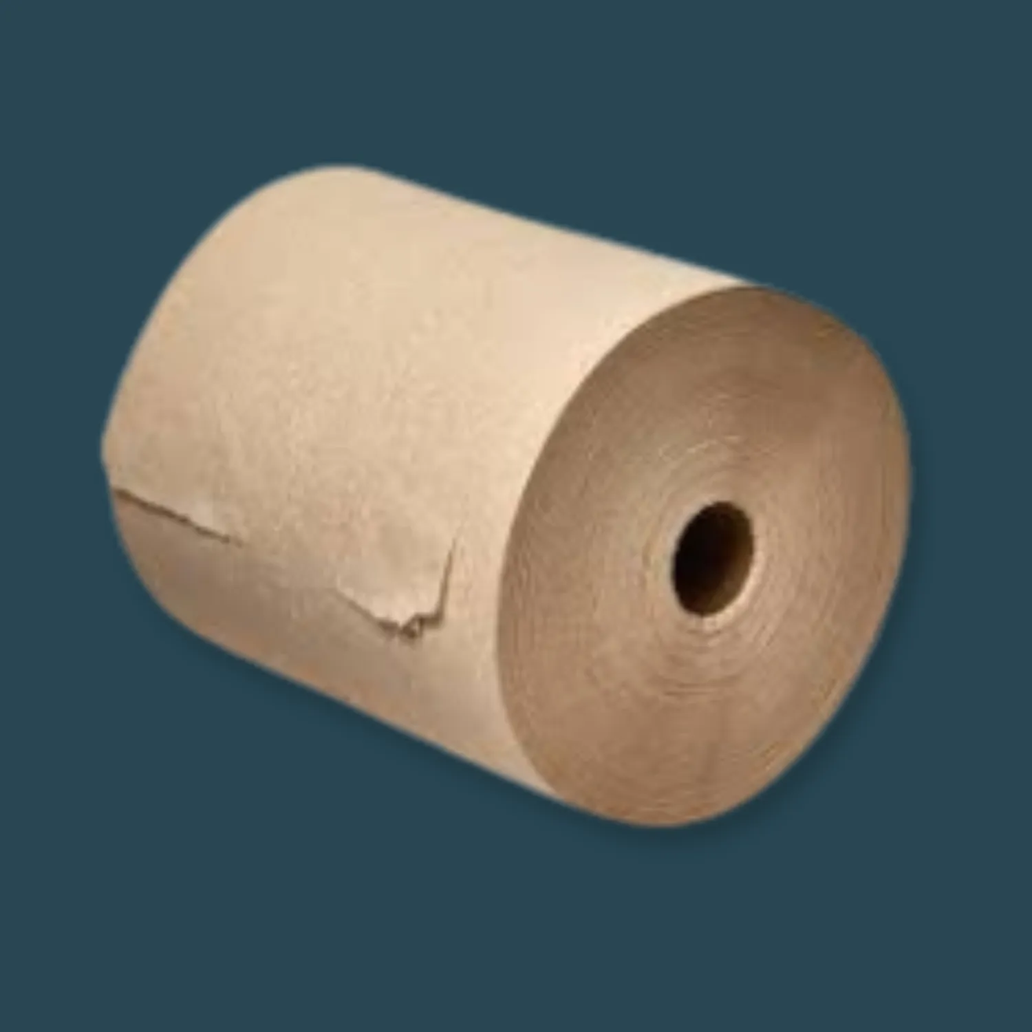8 Hardwound Paper Towel Rolls – 350 Brown (12 Rolls/Case)