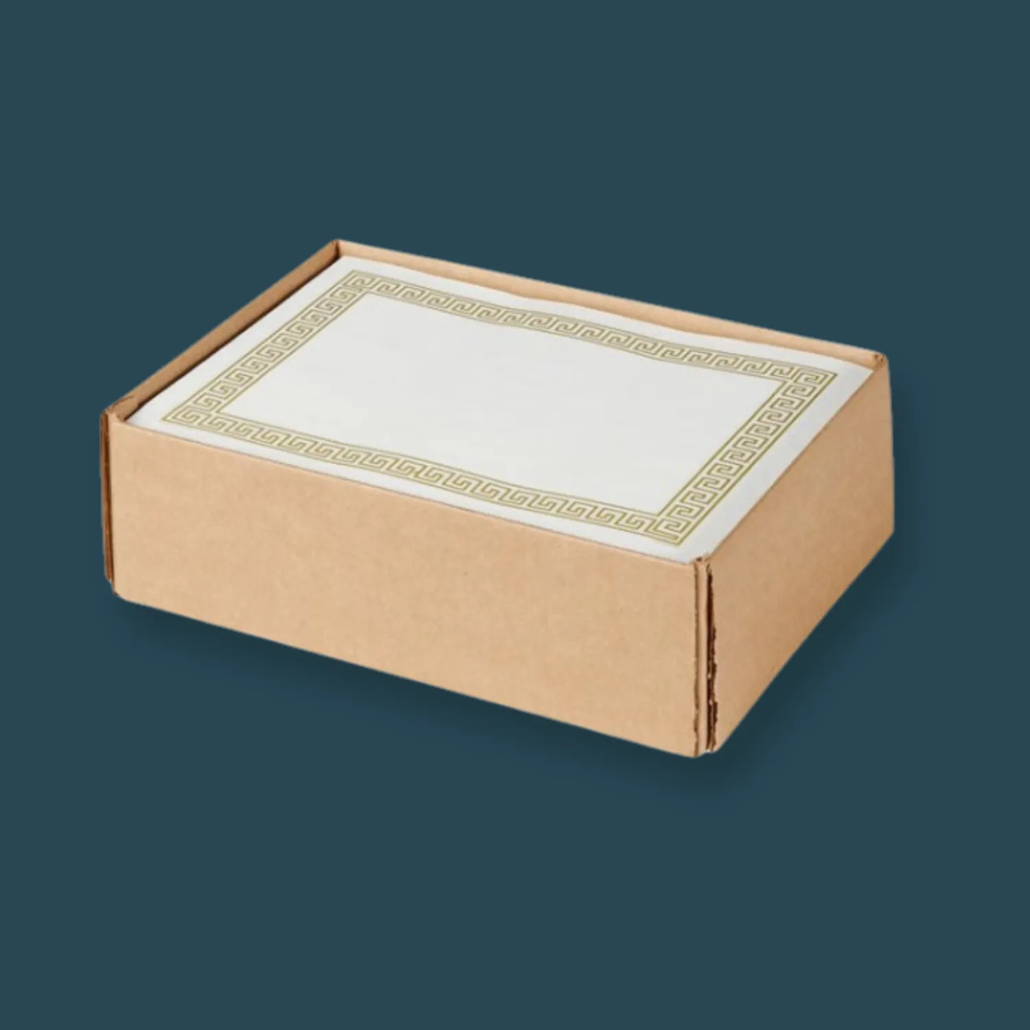 10 x 14 Greek Key Gold Placemats – 1,000/Pack