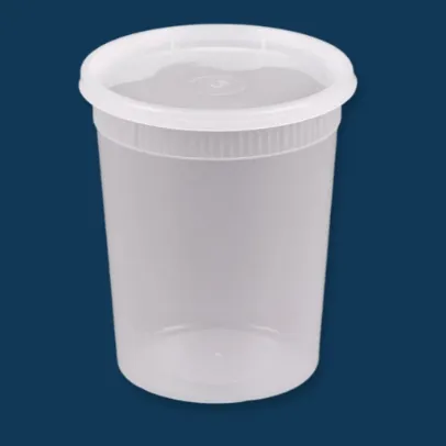 YSD2532 - 32 oz Pactiv Microwavable Deli Containers with Lids [240Case]