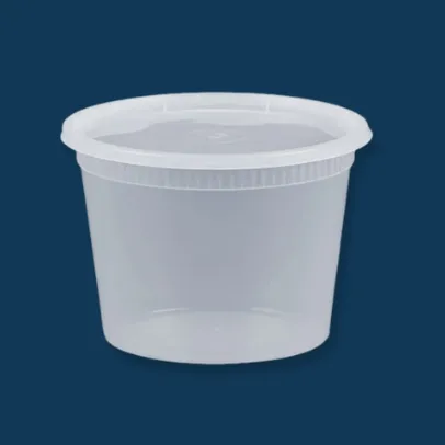 Elite 12 oz Microwavable Deli Containers with Lids [240Case]
