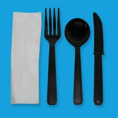 4 Pcs Heavy Weight Meal Kit, White [250Case]