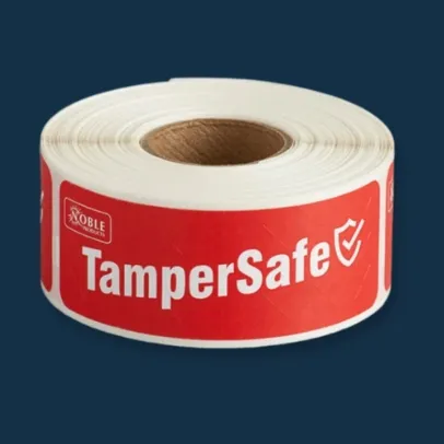 Tamper Evident Red Label Roll 1 x 3 [Tamper Safe]