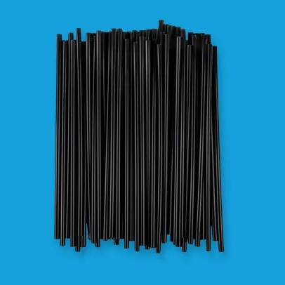 Plastic Cocktail Stirrer 5 Black [1000 Pack]