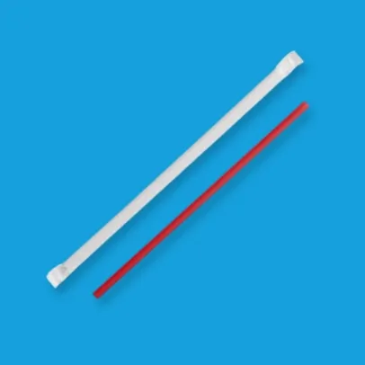 Plastic Giant Straws 10 14 Paper Wrapped [300 Pack]