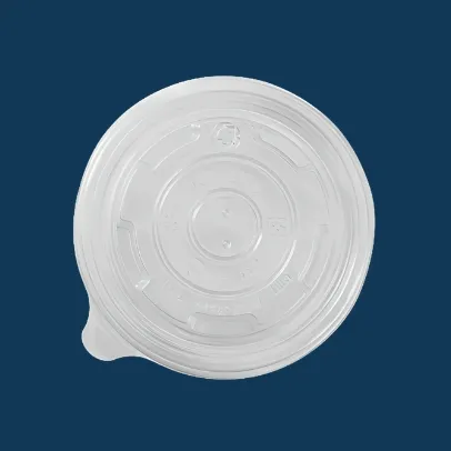 Karat C-KDL95-PP Flat Lids for 8 oz White Paper Food Cup [1,000Case]