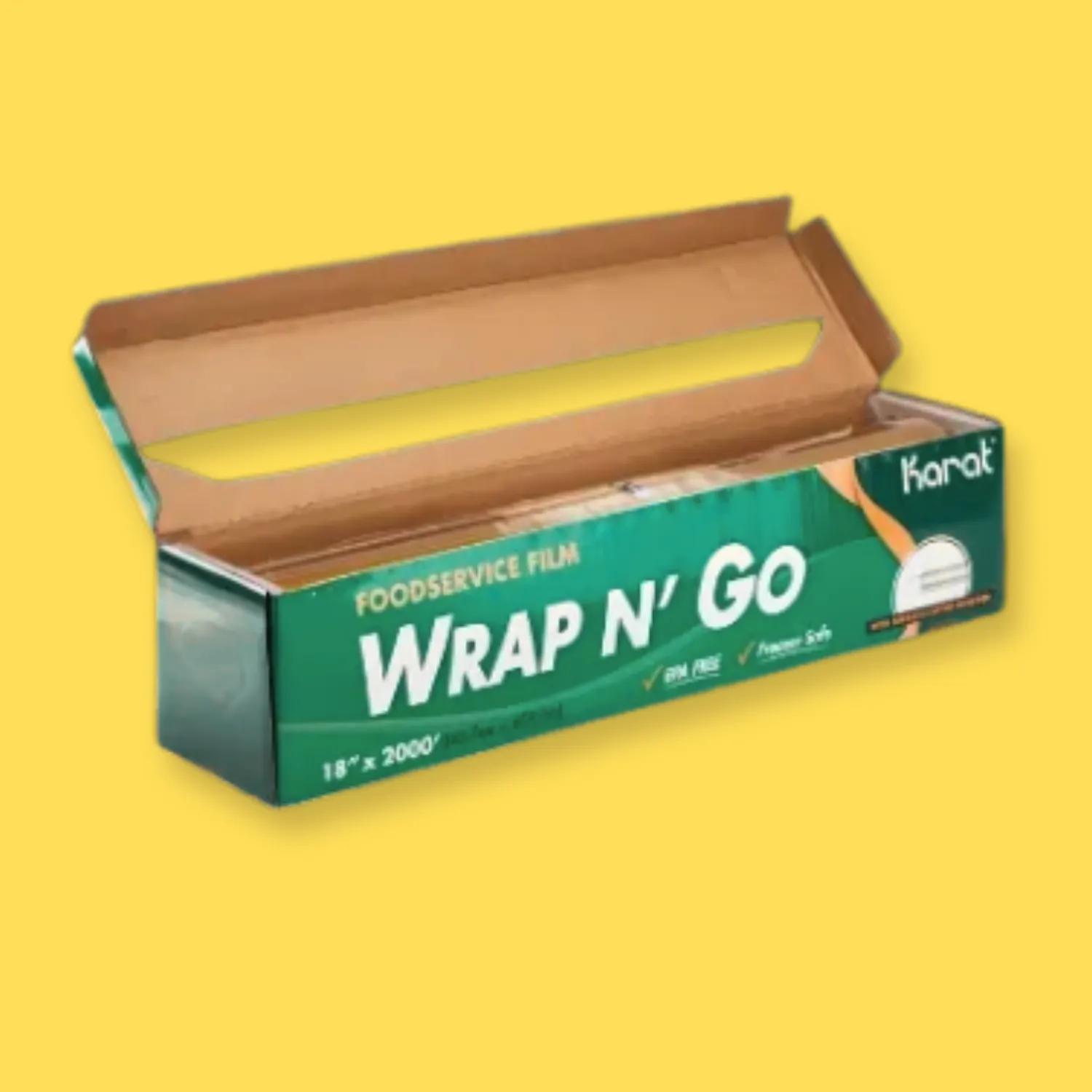 18 x 2000' Food Service Cling Film Roll